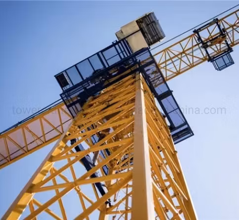 Maquinaria de construcción Suntec Grúa torre con parte superior plana/pluma abatible/cabeza de martillo de 16 toneladas, se puede personalizar según el tonelaje