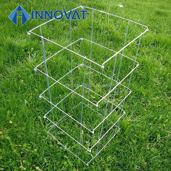 Jaula para cultivo de tomate, soporte Vertical para plantas, verduras trepadoras, jaula para cultivo